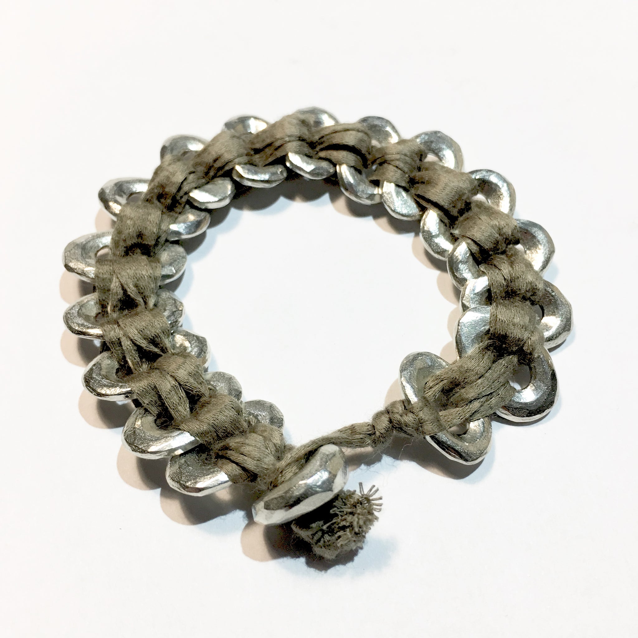 Fish Scale Bracelet Gold